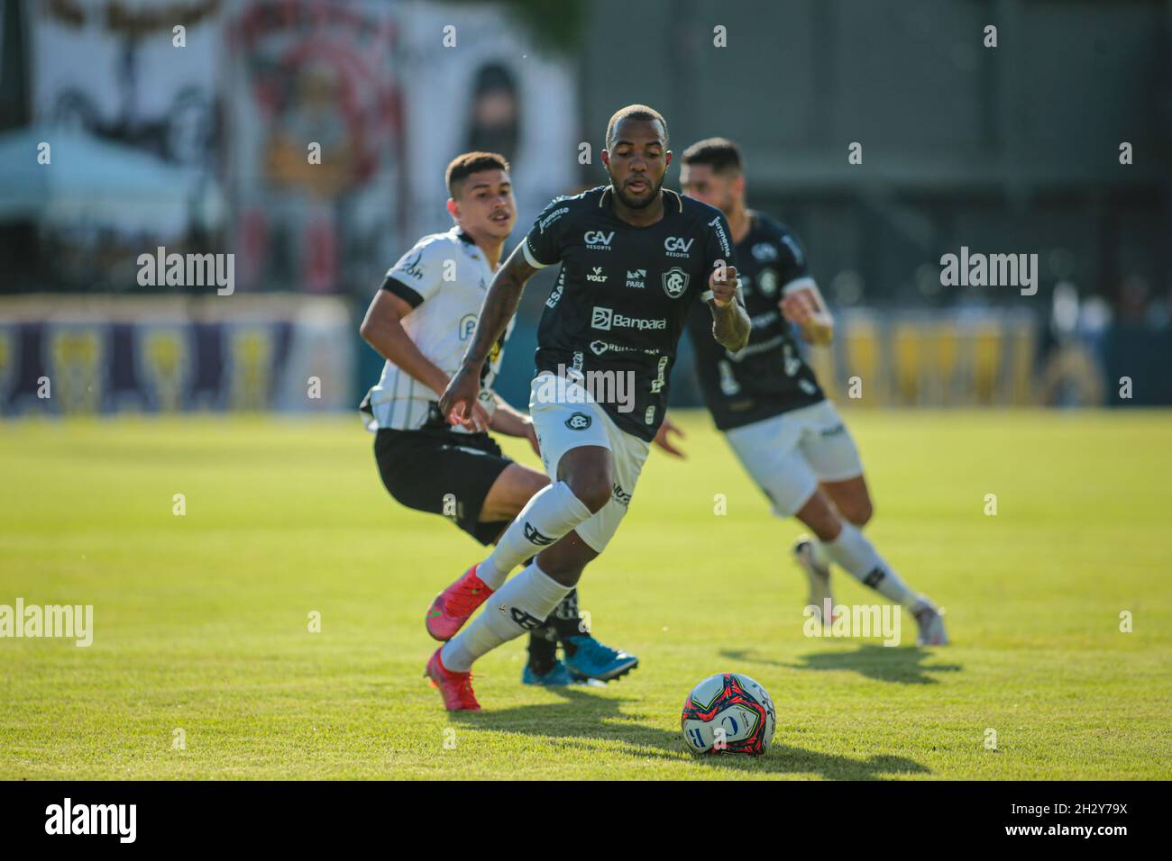 PA - Belem - 10/24/2021 - BRASILIANISCHER B, REMO X PONTE PRETA - Victor Andrade Spieler von Remo während eines Spiels gegen Ponte Preta im Baenao Stadion für die brasilianische B 2021 Meisterschaft. Foto: Fernando Torres/AGIF/Sipa USA Quelle: SIPA USA/Alamy Live News Stockfoto