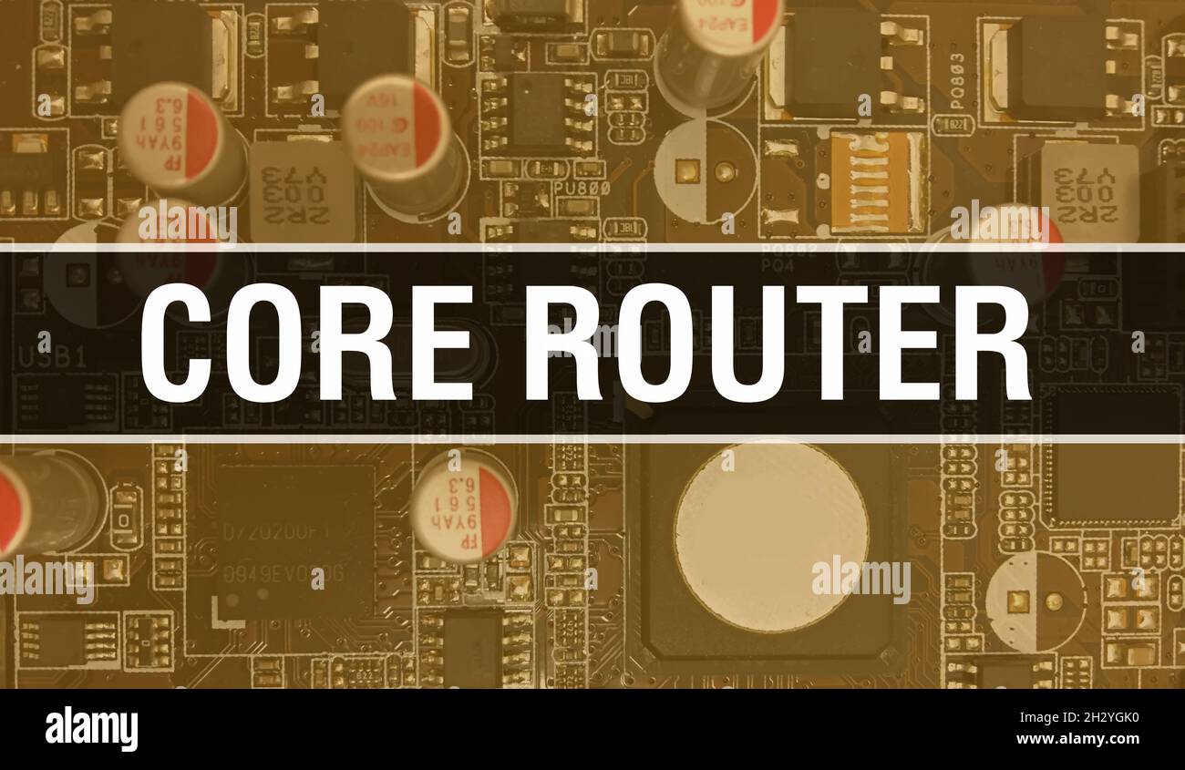 Core router image -Fotos und -Bildmaterial in hoher Auflösung – Alamy