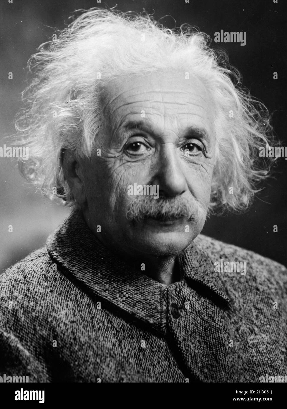 Porträt von Albert Einstein Stockfoto
