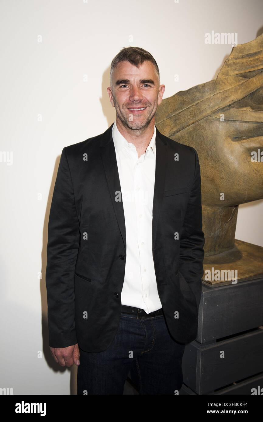 Ivan Massow bei der Eröffnung der Contini Art UK - London Stockfoto