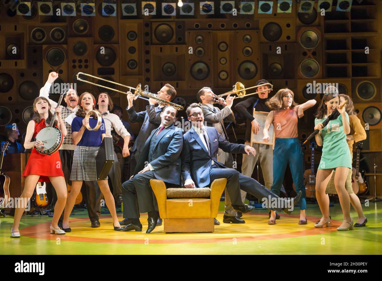 Sonniger Fotoanruf am Nachmittag im Harold Pinter Theatre in London. Stockfoto