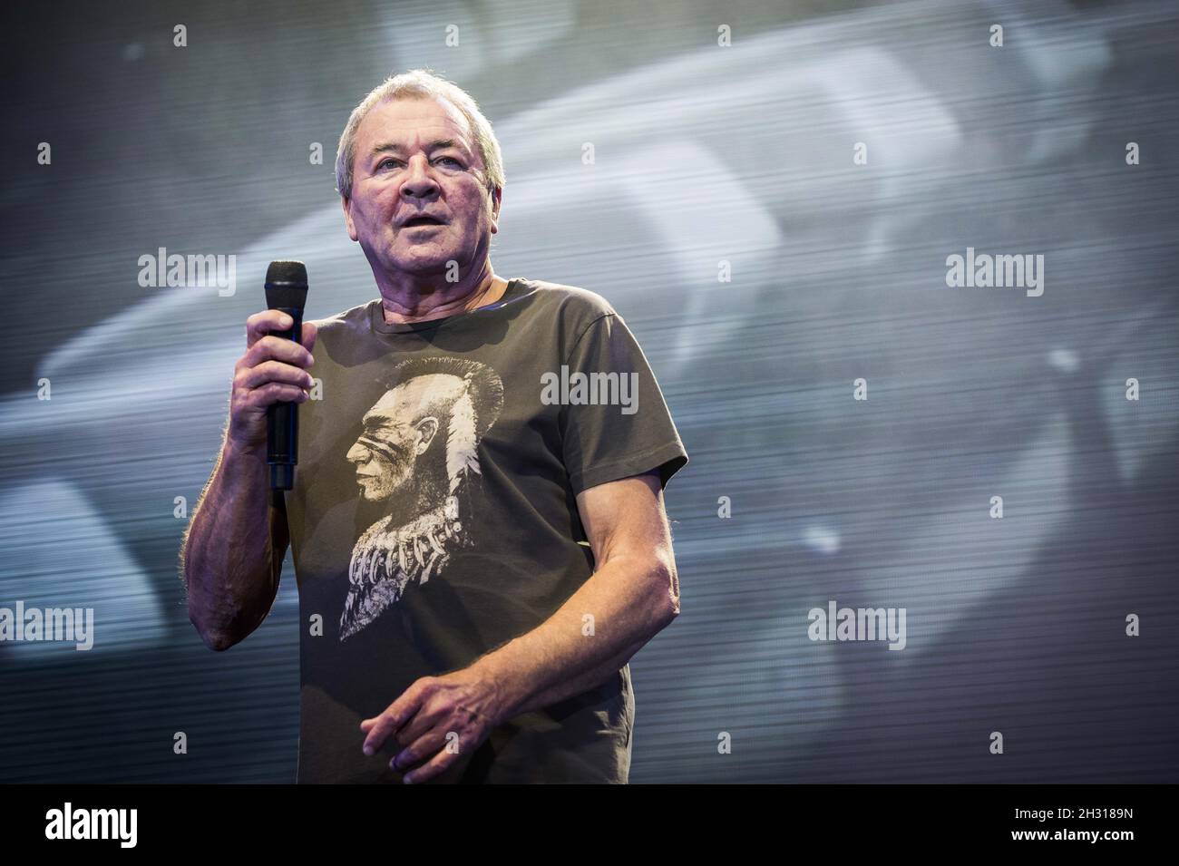 Ian Gillan von Deep Purple spielt live auf der Bühne der O2 Arena Greenwich, London. Bilddatum: Donnerstag, 23. November 2017. Bildnachweis sollte lauten: David Jensen/EMPICS Entertainment Stockfoto