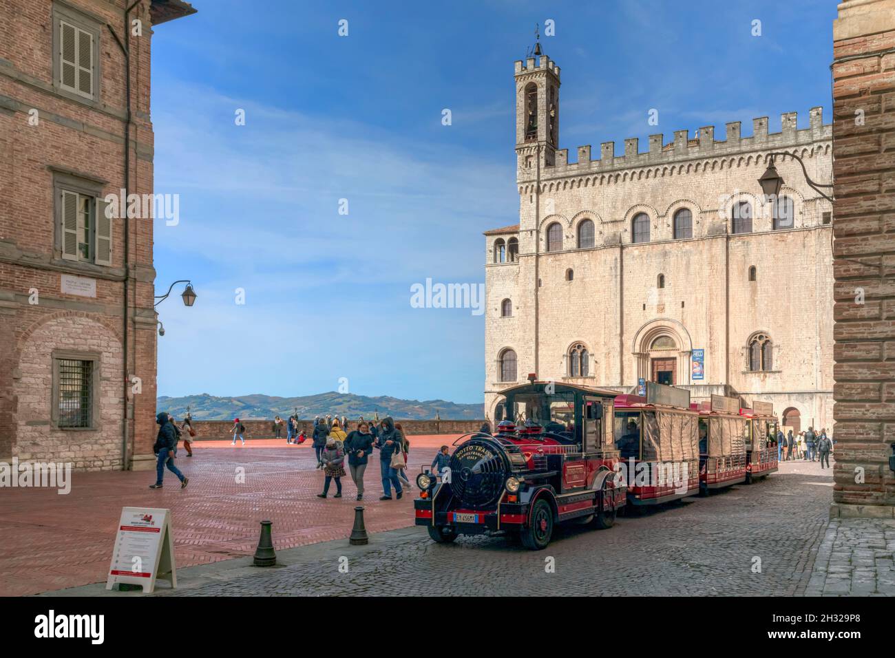 Gubbio, Perugia, Umbrien, Italien Stockfoto