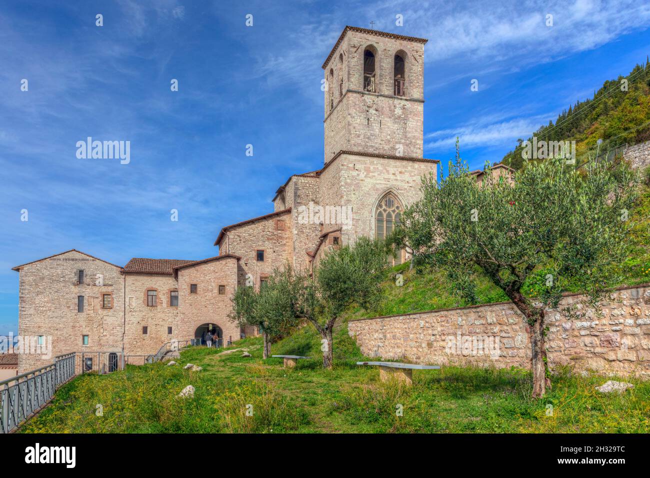 Gubbio, Perugia, Umbrien, Italien Stockfoto