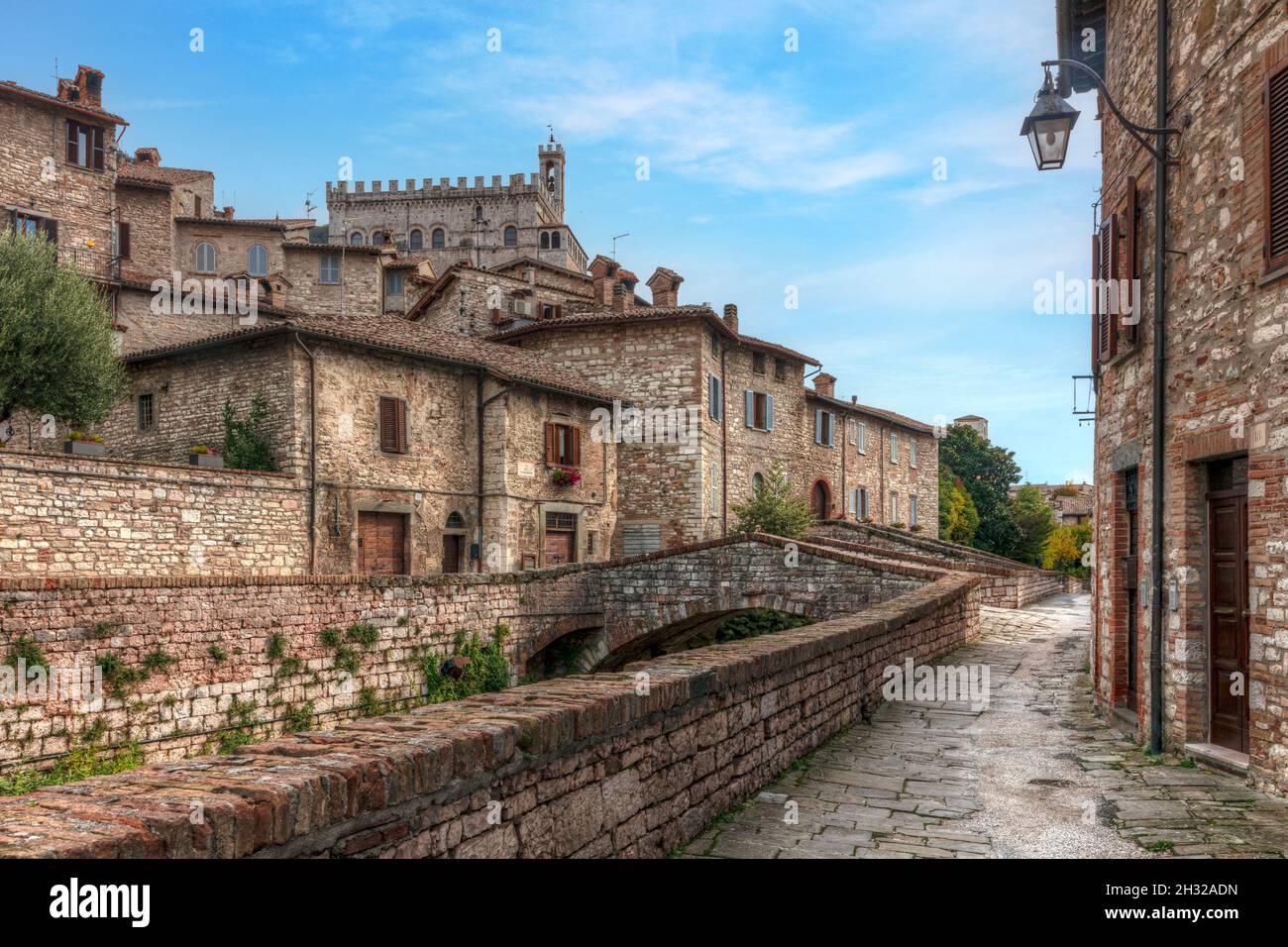 Gubbio, Perugia, Umbrien, Italien Stockfoto