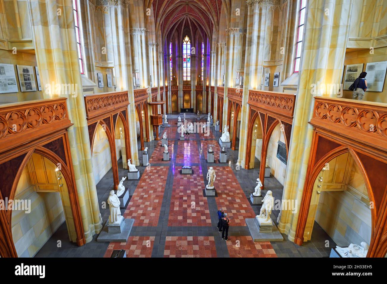 Friedrichswerdersche Kirche, Architek Carl Friedrich Schinkel, Berlin-Mitte, Deutschland Stockfoto