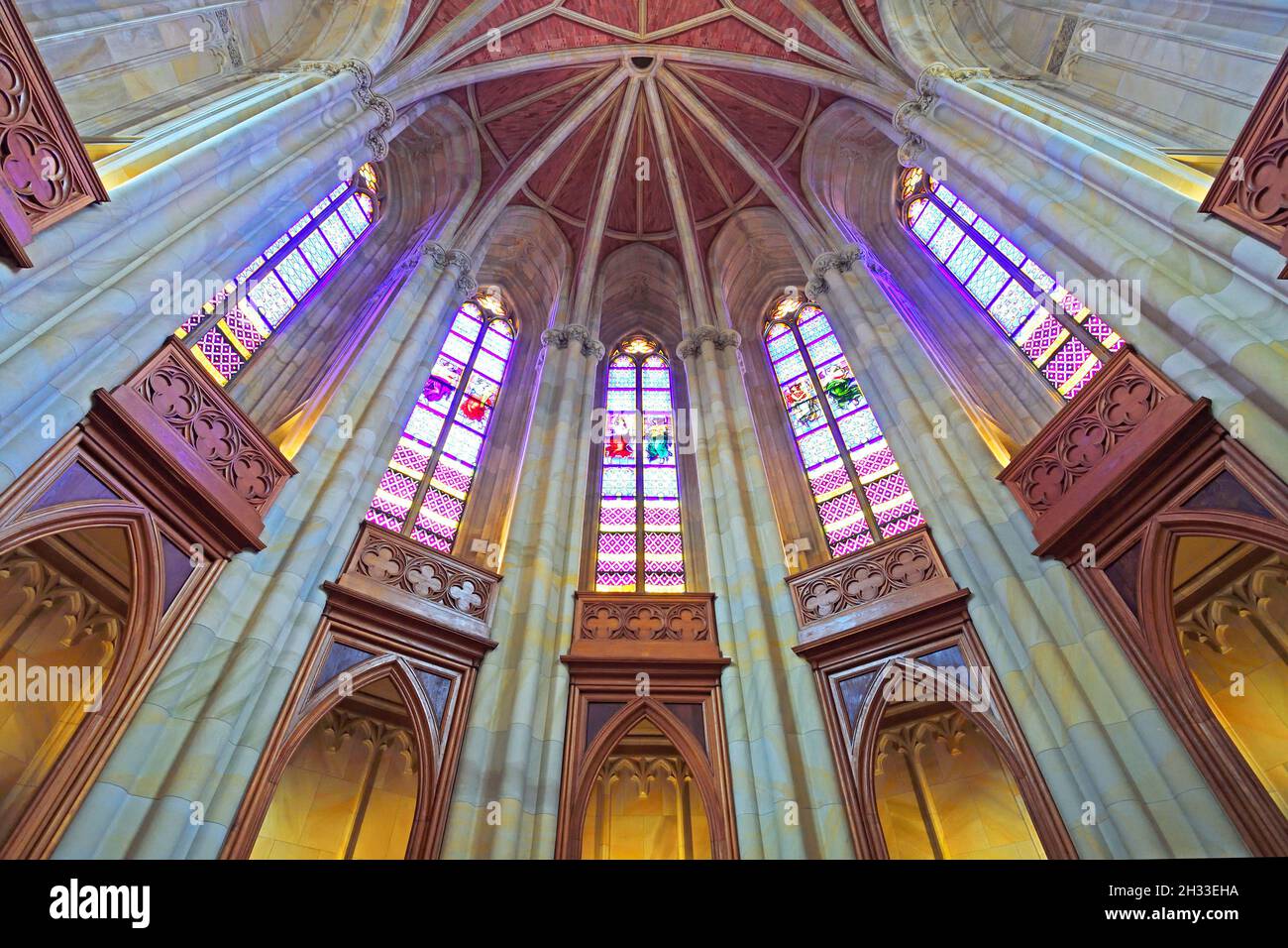 Friedrichswerdersche Kirche, Architek Carl Friedrich Schinkel, Berlin-Mitte, Deutschland Stockfoto