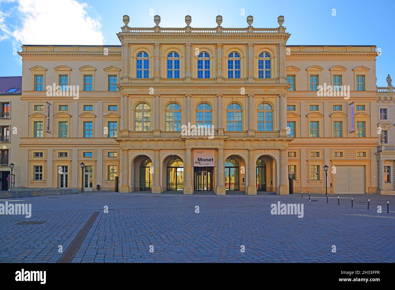 Museum Barberini im Palais Barberini, Alter Markt, Postdam, Brandenburg, Deutschland Stockfoto