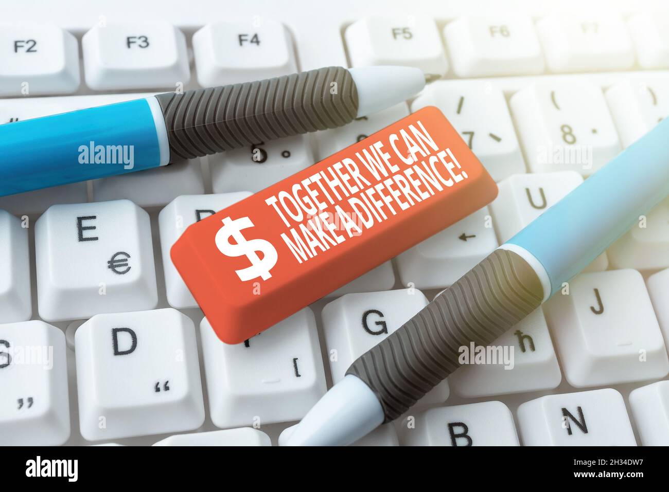 Inspiration Zeichen gemeinsam zeigen Wir können etwas bewirken ...