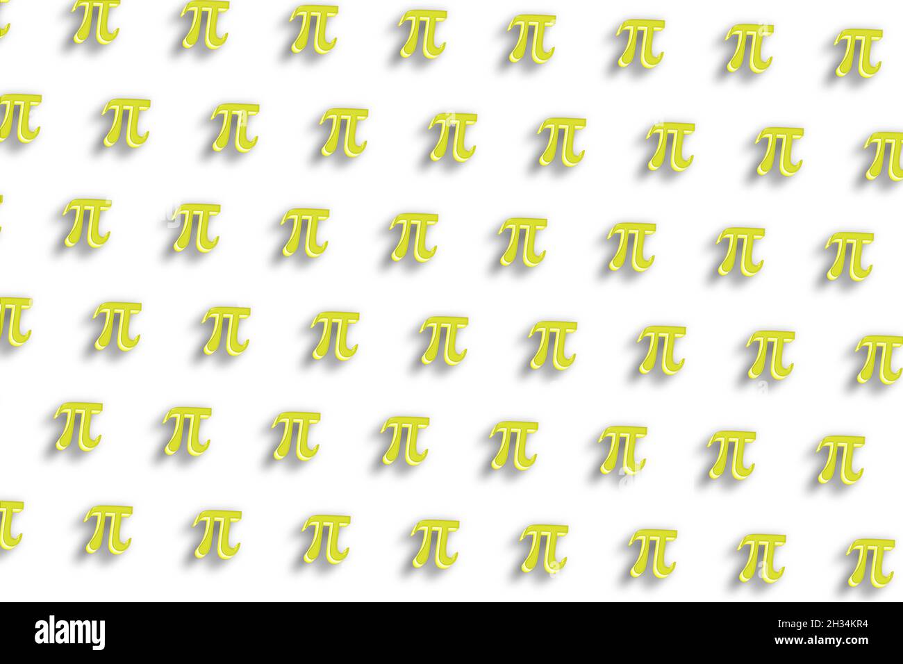 Pi mathematische Konstante, griechischer Buchstabe Pi 3.14, PiSymbol