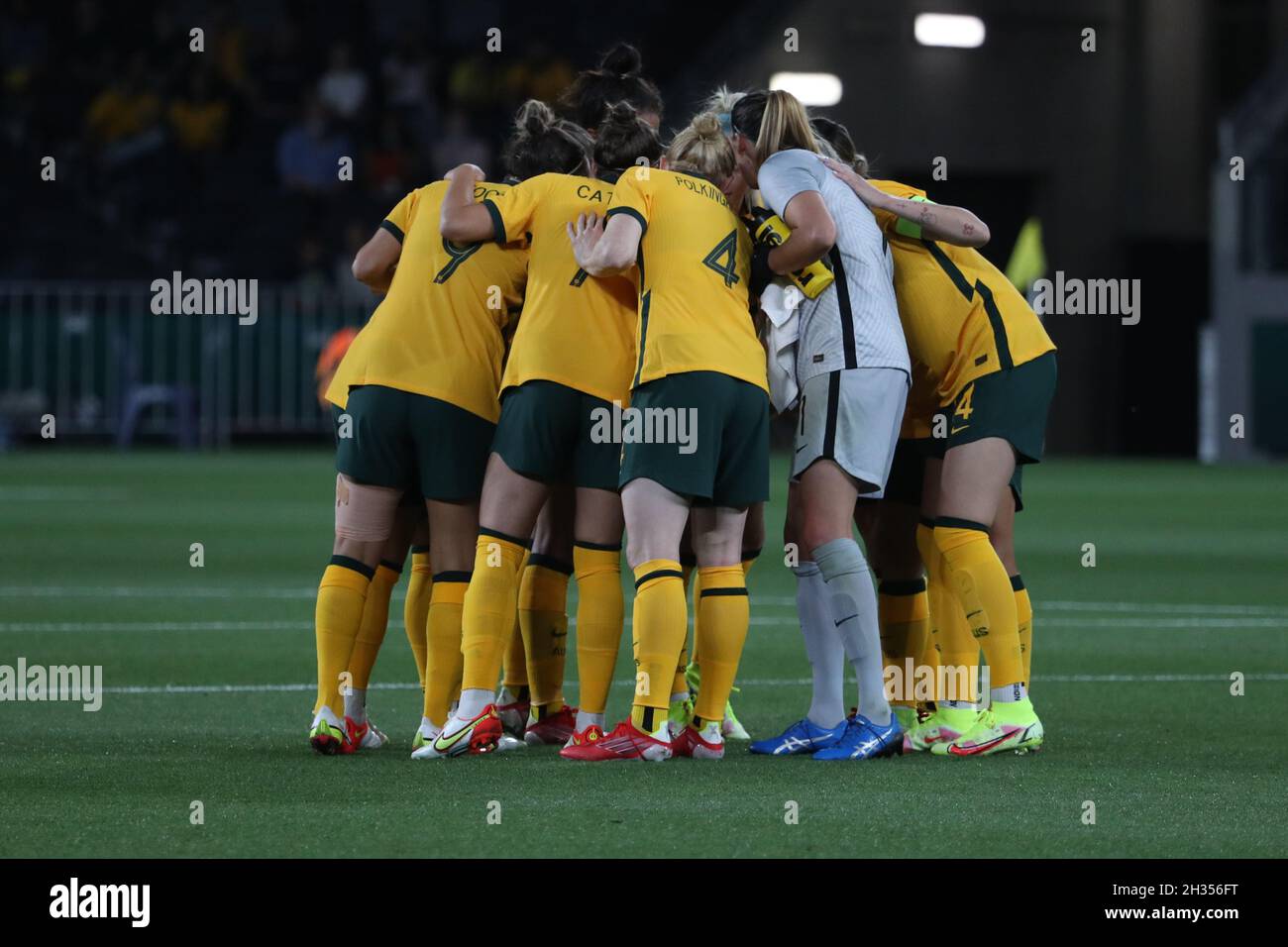 Matildas gegen Brasilien Stockfoto