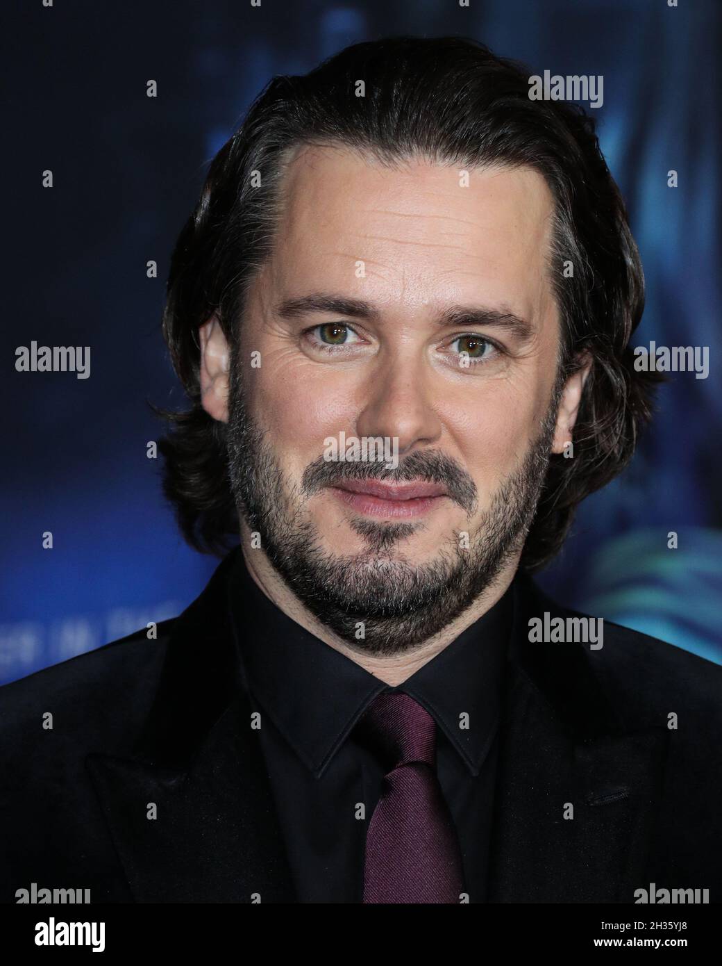 LOS ANGELES, KALIFORNIEN, USA - 25. OKTOBER: Regisseur Edgar Wright kommt zur Los Angeles Premiere von Focus Features' 'Last Night in Soho', die am 25. Oktober 2021 im Academy Museum of Motion Pictures in Los Angeles, Kalifornien, USA, stattfand. (Foto von Xavier Collin/Image Press Agency) Stockfoto