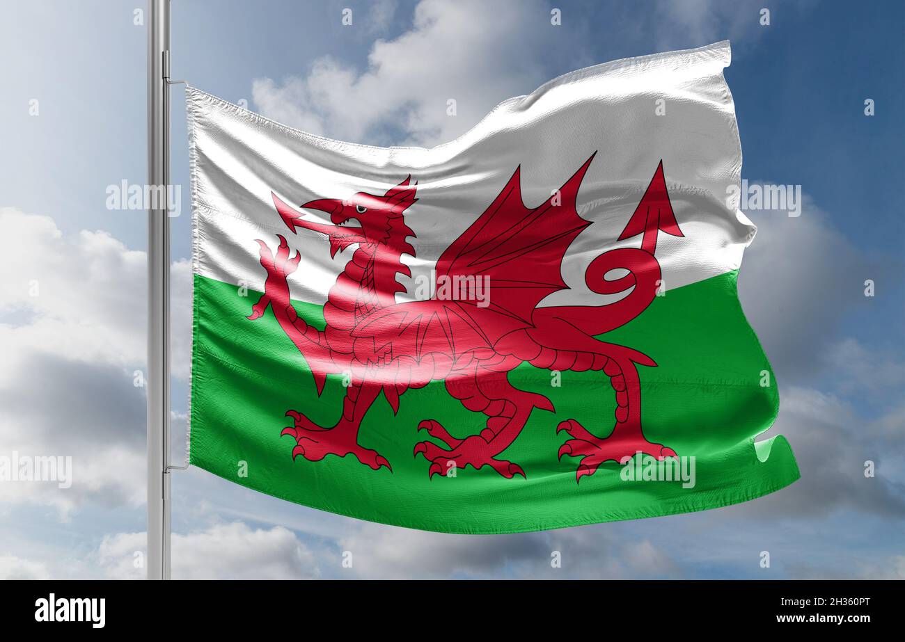 regierung des vereinigten Königreichs die rote Libelle Großbritannien walisisch Stockfoto
