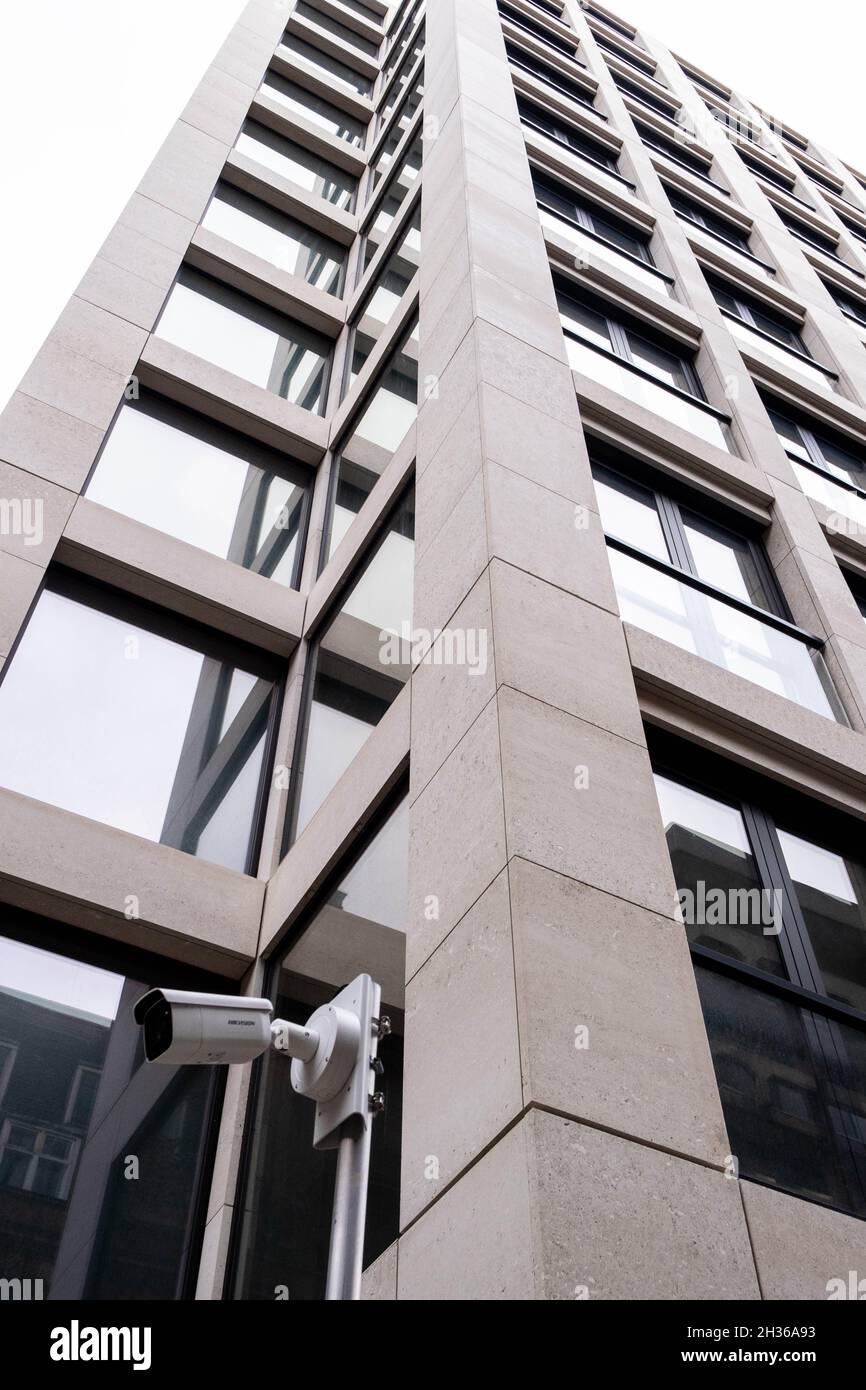 Moderne Hochhaus-Wolkenkratzer-Gebäude In Zentral-London, England, Ohne Menschen Stockfoto