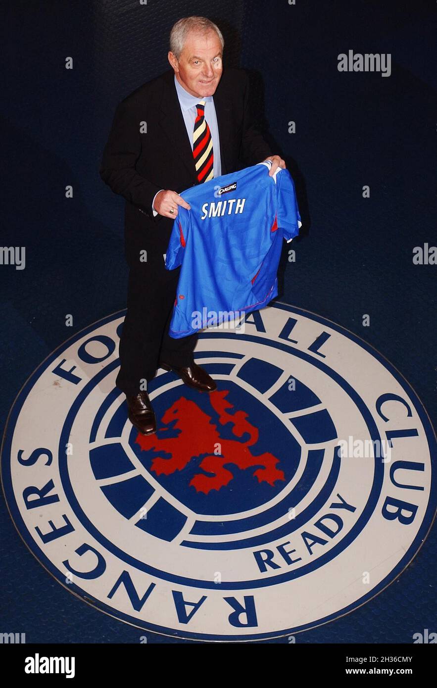 Aktenfoto vom 10-01-2007 von Walter Smith, dem Manager der Rangers, während eines Fotoanrufs im Murray Park, Glasgow. Walter Smith, ehemaliger Manager von Scotland, Rangers und Everton, ist im Alter von 73 Jahren gestorben, wie die Rangers mitteilten. Ausgabedatum: Dienstag, 26. Oktober 2021. Stockfoto
