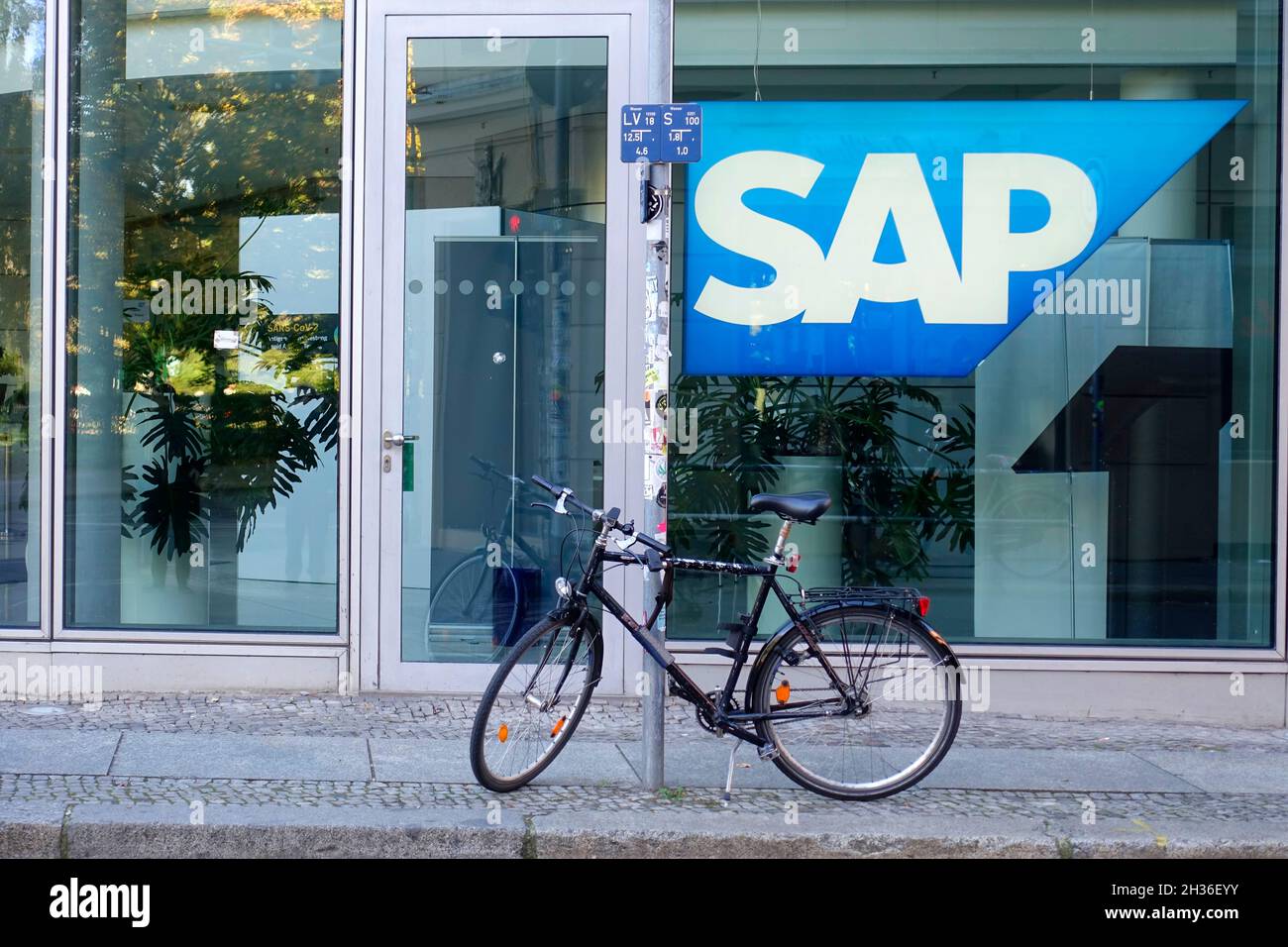 SAP in Berlin Stockfoto