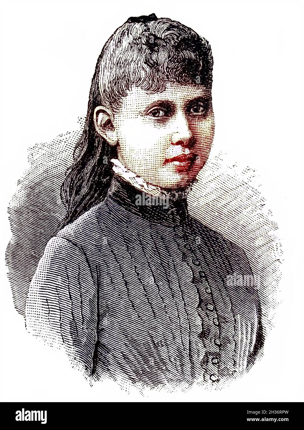 Prinzessin Margarethe Beatrice Feodora von Preußen, 22. April 1872 - 22. Januar 1954, war Tochter von Kronprinz Friedrich Wilhelm und dem späteren deutschen Kaiser Friedrich III. Und Schwester von Kronprinz Wilhelm, dem späteren deutschen Kaiser Wilhelm II. Und König von Preußen, Deutschland / Prinzessin Margarethe Beatrice Feodora von Preussen, 22. 1872. - 22. April. Januar 1954, war Tochter des Kronprinzen Friedrich Wilhelm und spaeteren deutschen Kaisers Friedrich III. Und Schwester des Kronprinzen Wilhelm, späterer deutscher Kaiser Wilhelm II. Und König von Preussen, Deutschland, Historisch, historical, digi Stockfoto