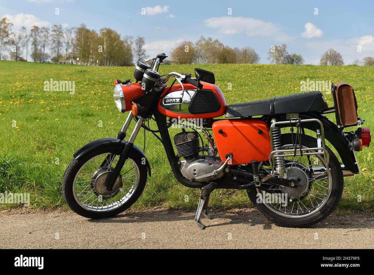 MZ TS 150 Stockfoto