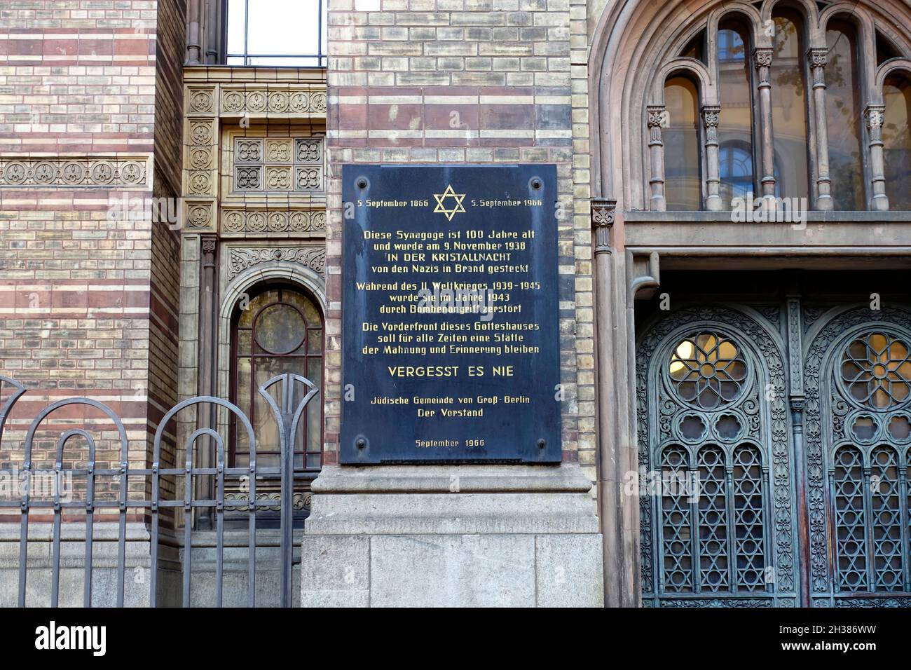 Neue Synagoge, Berlin, Deutschland Stockfoto