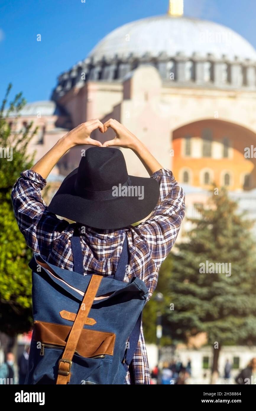 Tourismus in Istanbul, Türkei. Stockfoto