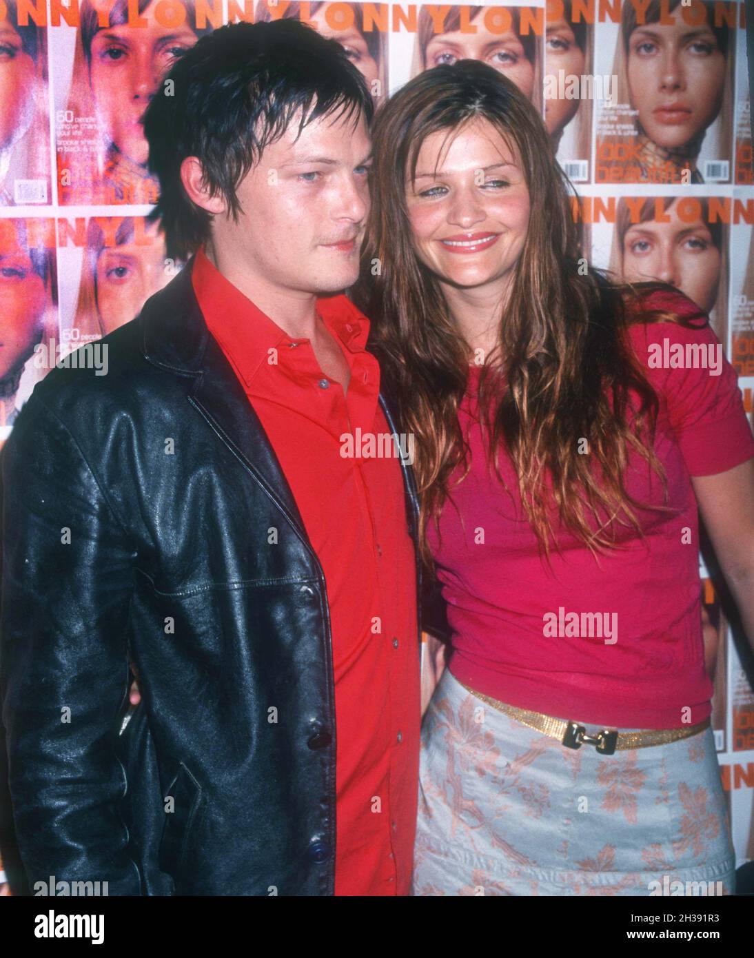 Norman Reedus Helena Christensen 2000 Foto von John Barrett/PHOTOlink Stockfoto