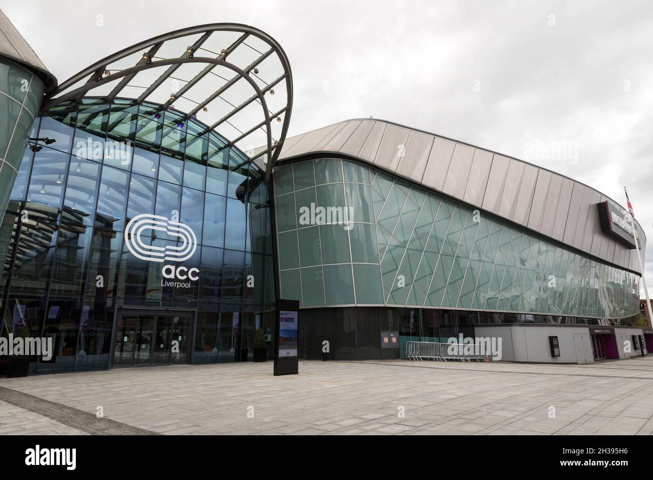 Die ACC Arena und das Konferenzzentrum in Liverpool Stockfoto