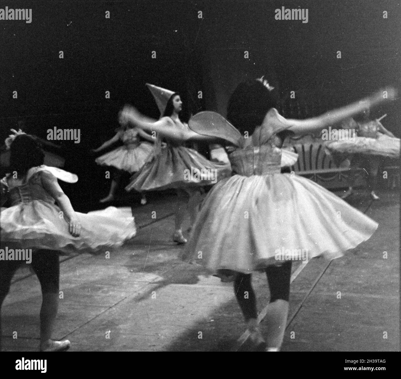 Aufführung Im Opernhaus in Rom; Italienischen 1940er Jahre. Leistung an der Oper in Rom; Italien der 1940er Jahre. Stockfoto