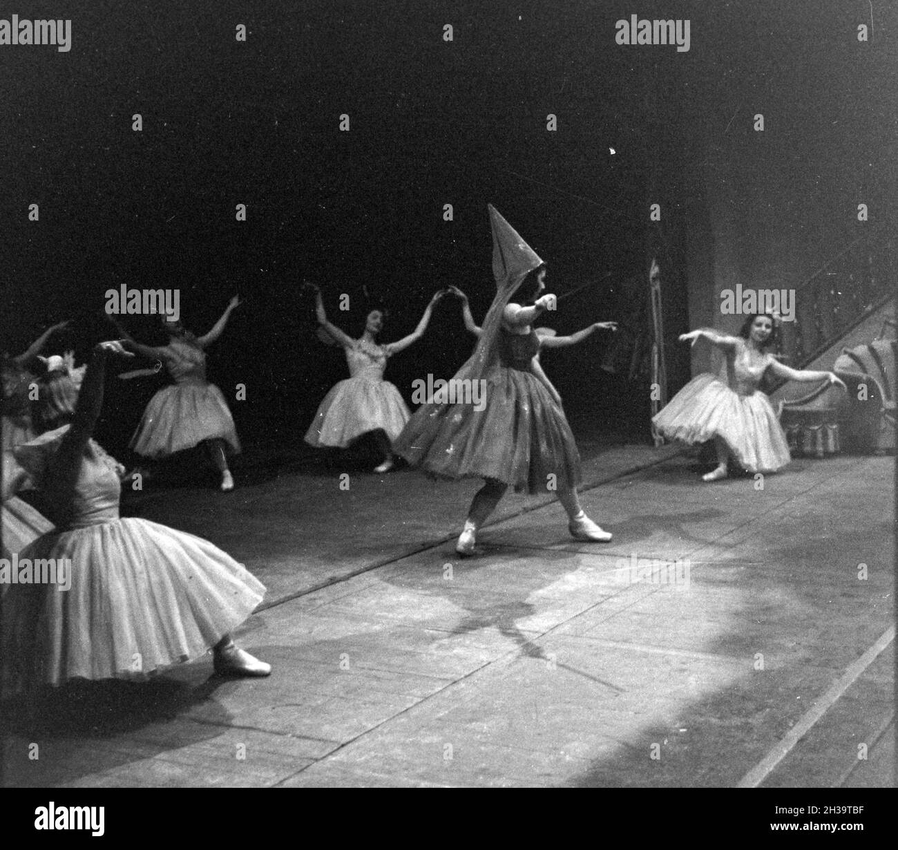 Aufführung Im Opernhaus in Rom; Italienischen 1940er Jahre. Leistung an der Oper in Rom; Italien der 1940er Jahre. Stockfoto