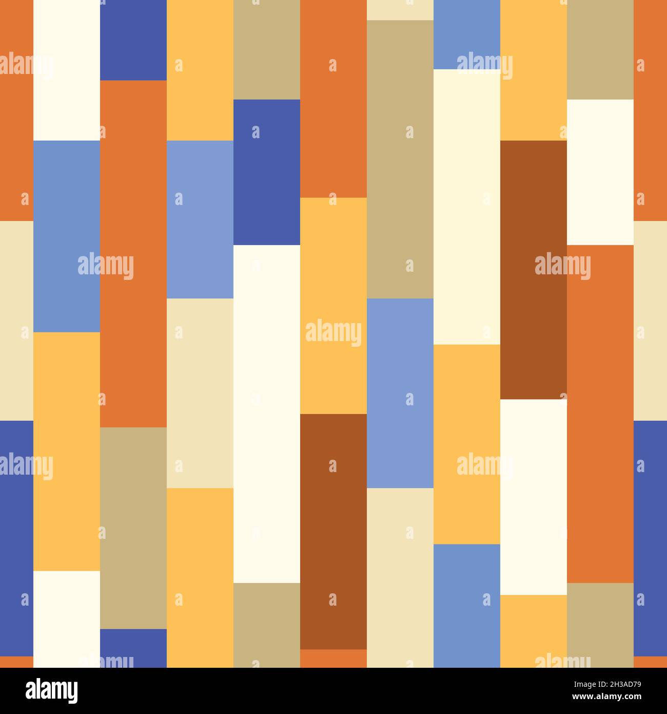 Nahtloses Retro-Streifenmuster. Stock Vektor