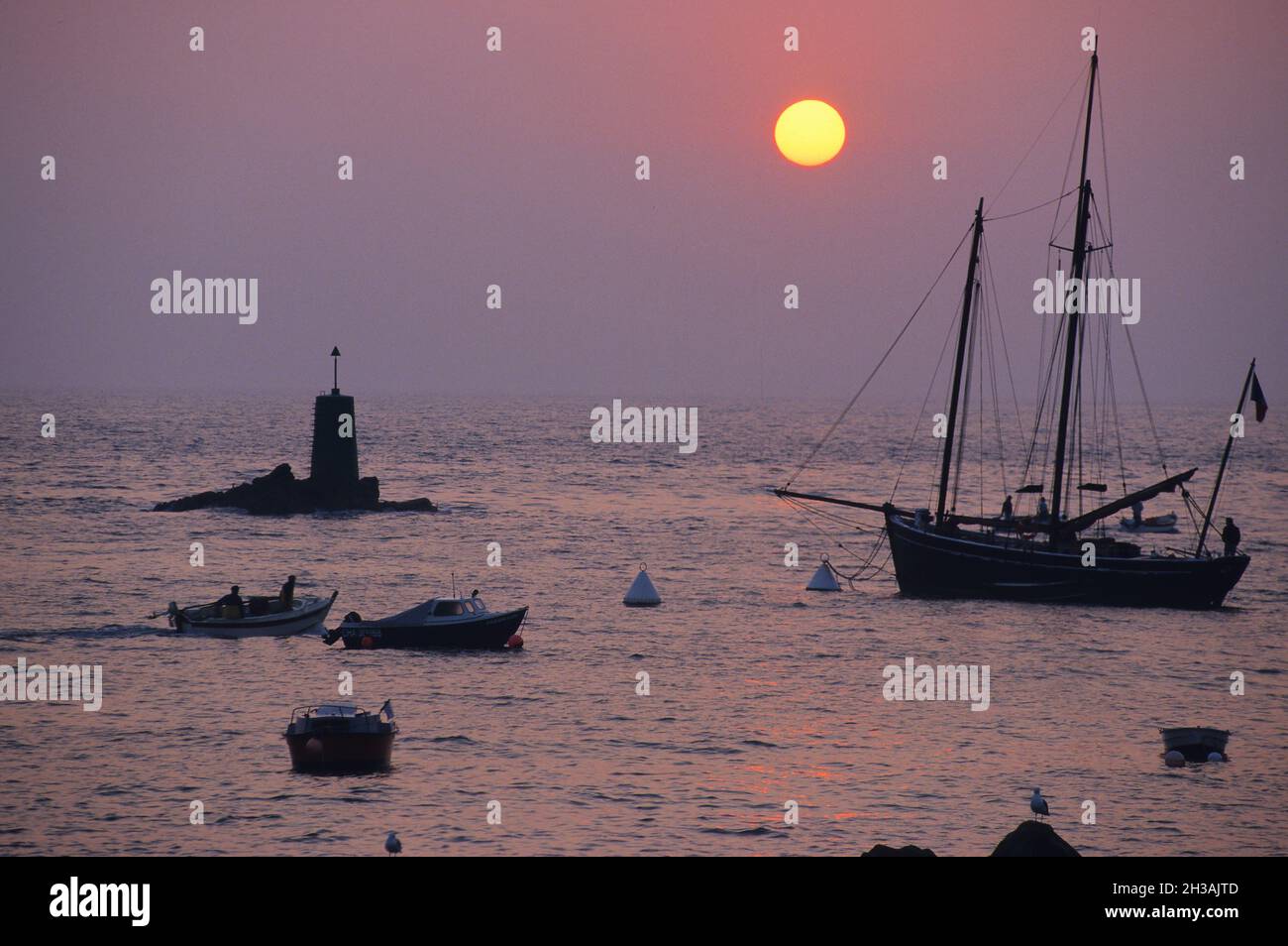 FRANKREICH. NORMANDIE. MANCHE (50) CAPE HAGUE Stockfoto