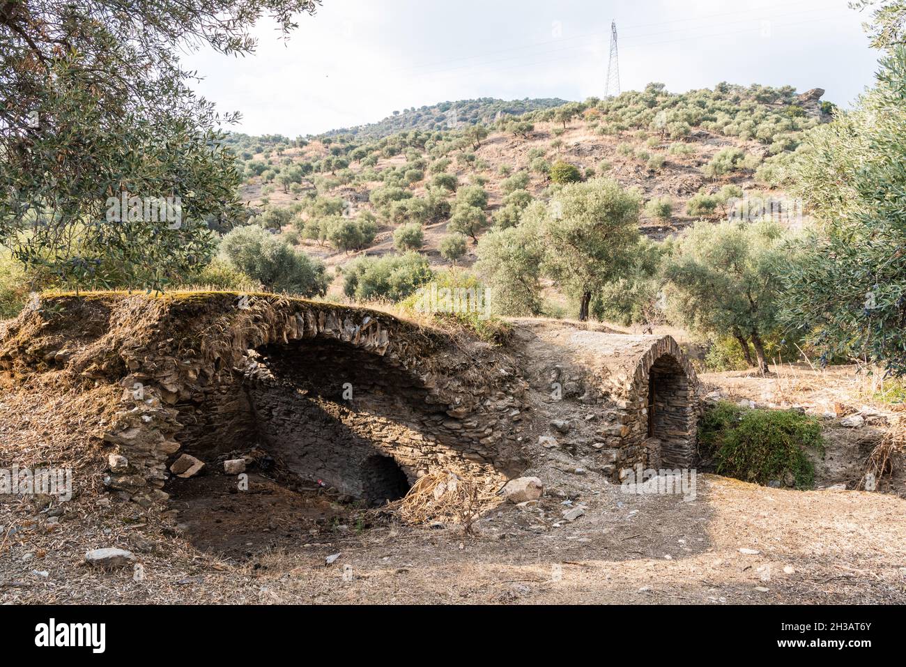 Ruinen von Acharaca alten Ort in Aydin Provinz der Türkei. Stockfoto