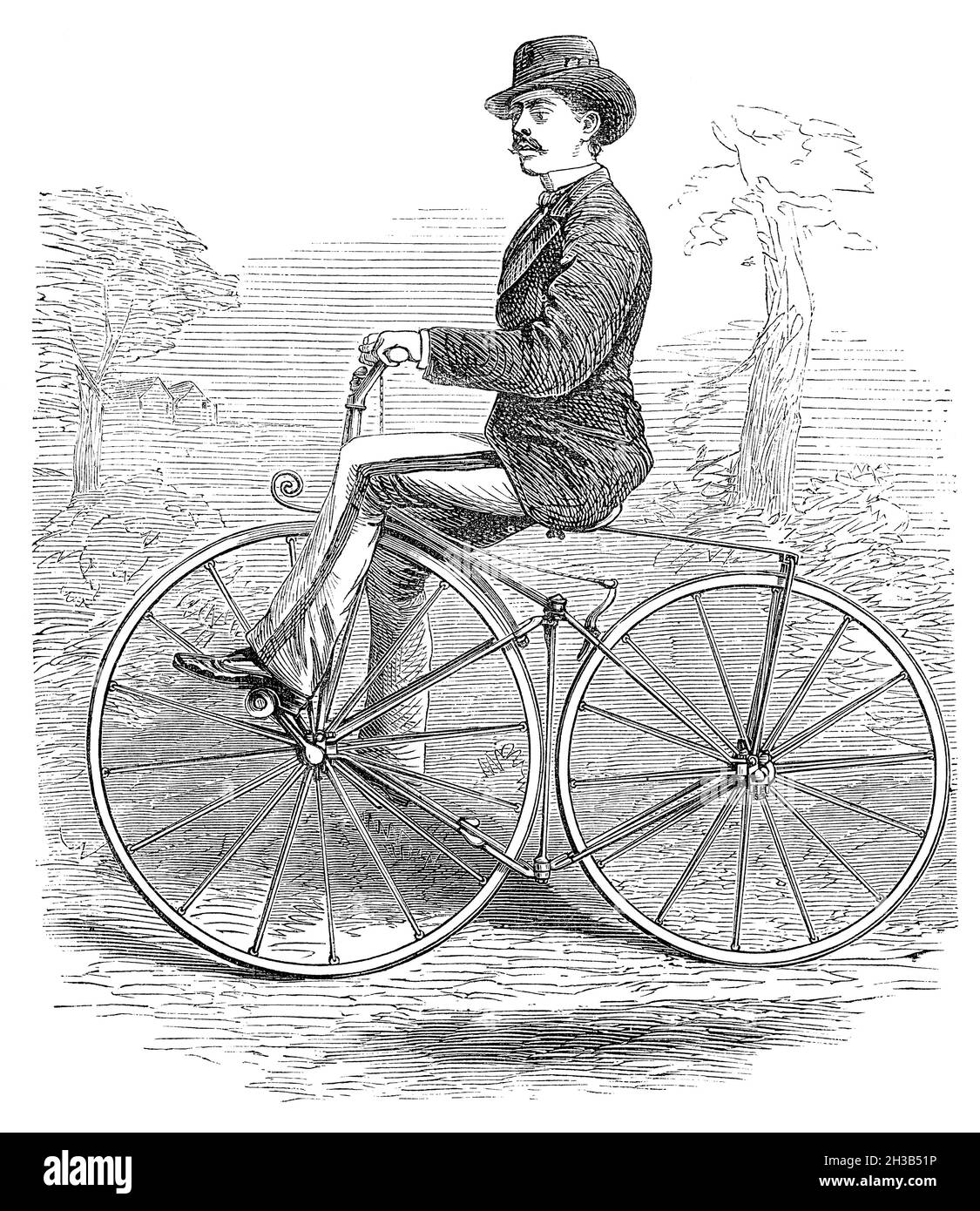 Holzschnitt aus dem Jahr 1871 - English Mechanic and World of Science - Antique Image PDPK Stockfoto