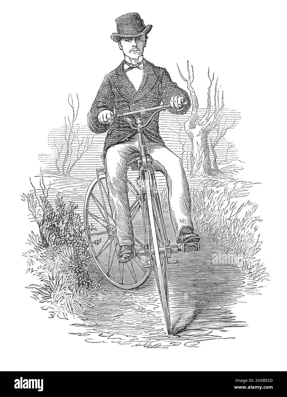 Holzschnitt aus dem Jahr 1871 - English Mechanic and World of Science - Antique Image Stockfoto