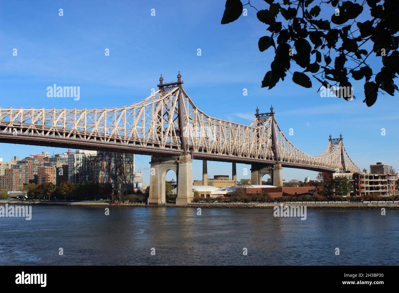 Queensboro Bridge, auch bekannt als 59th Street Bridge, New York Stockfoto