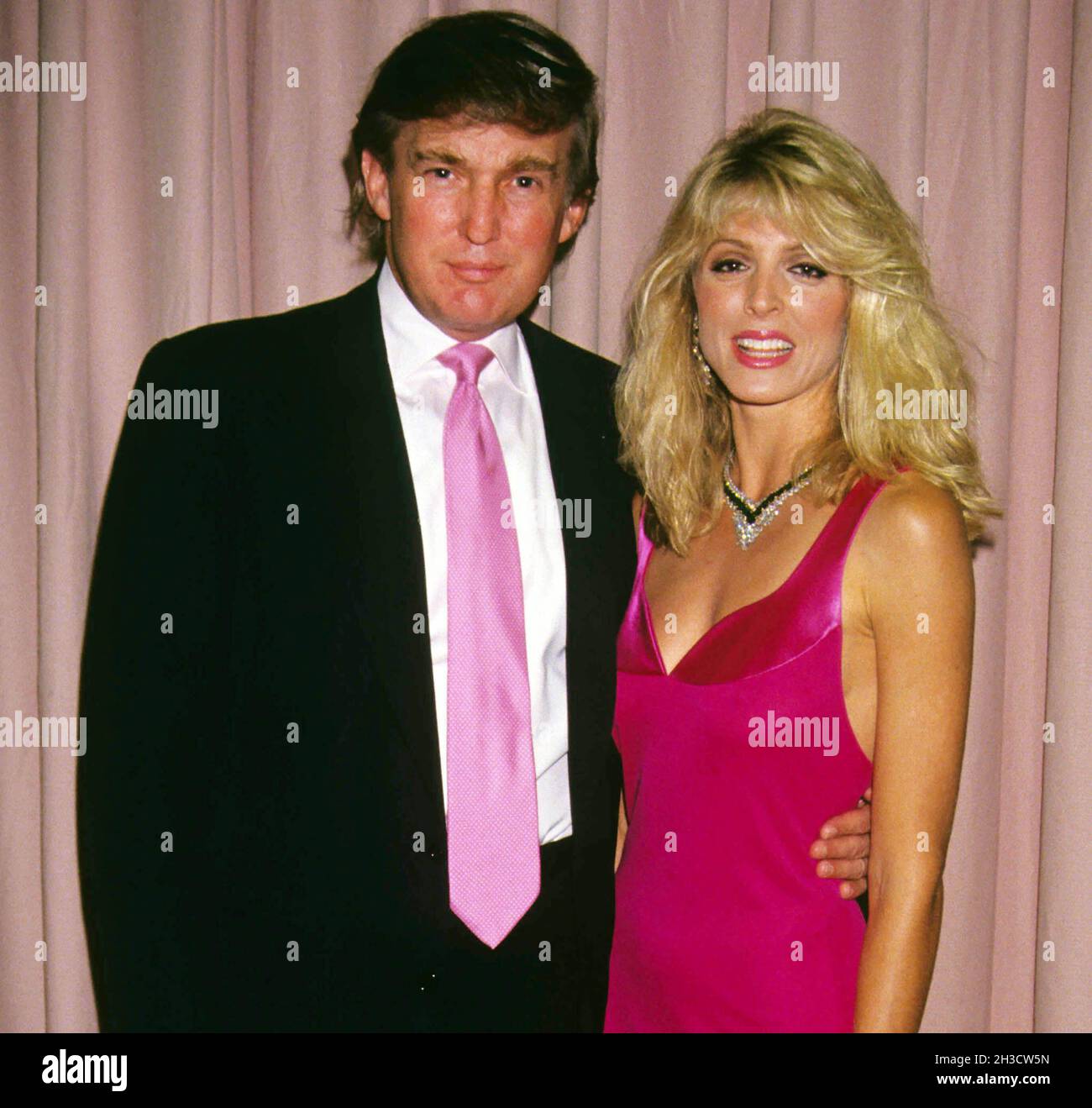 Donald Trump Marla Maples 1991 Foto von Adam Sculls/PHOTOlink