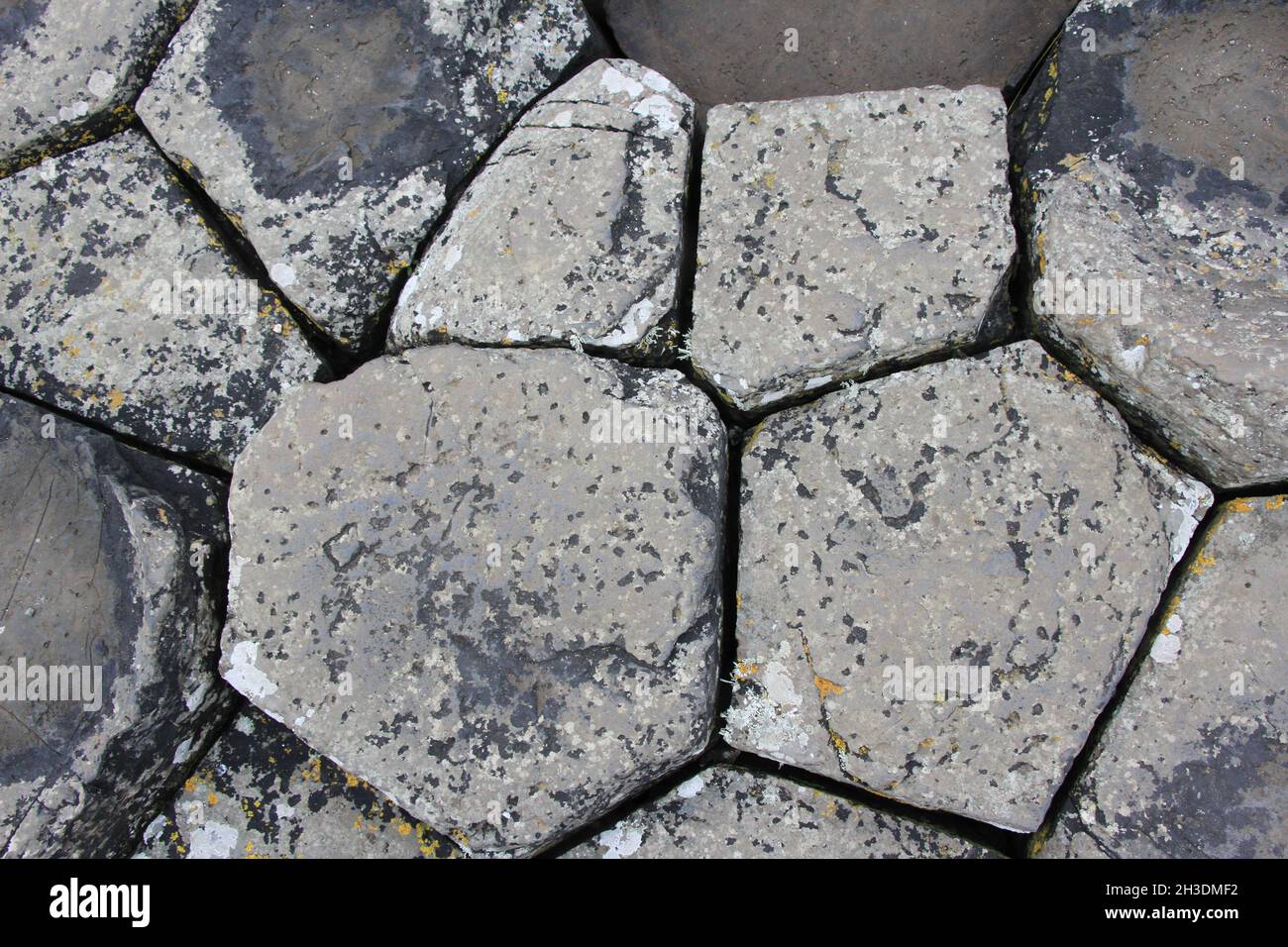 Blick auf Giant's Causeway, Nordirland Stockfoto