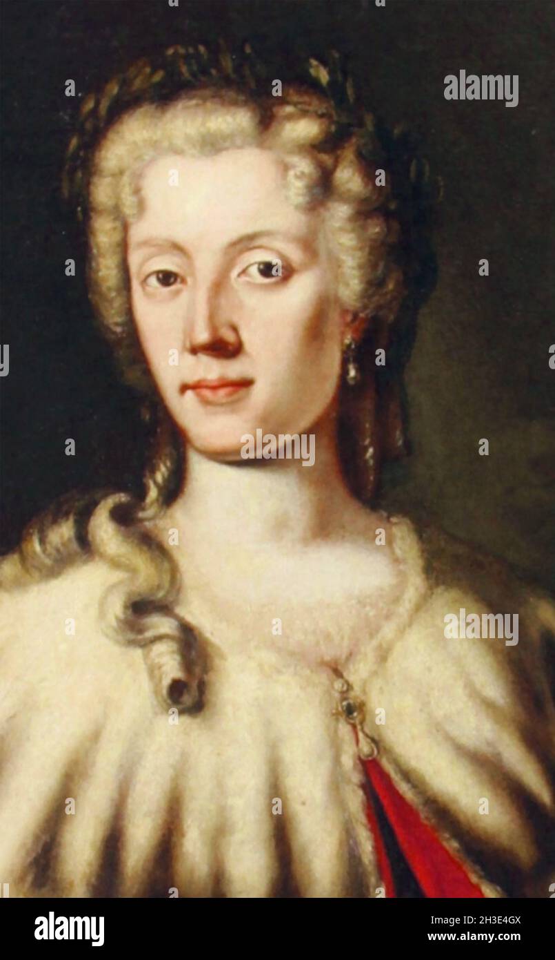 LAURA BASSI (1711-1778) Italienische Physikerin und Wissenschaftlerin Stockfoto