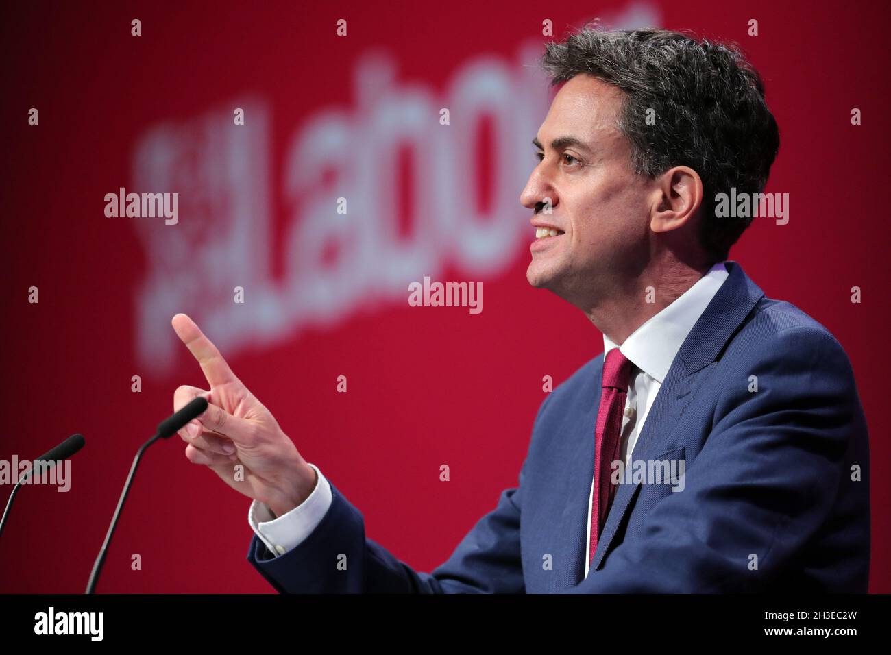 ED MILIBAND, 2021 Stockfoto