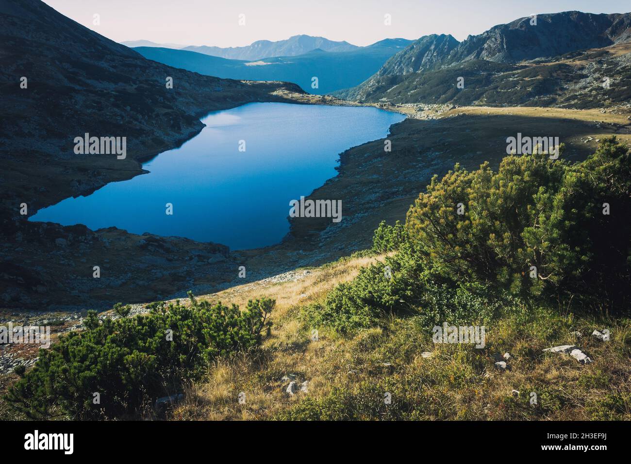 Lake Bucura in Retezat Mountains, Rumänien Stockfoto