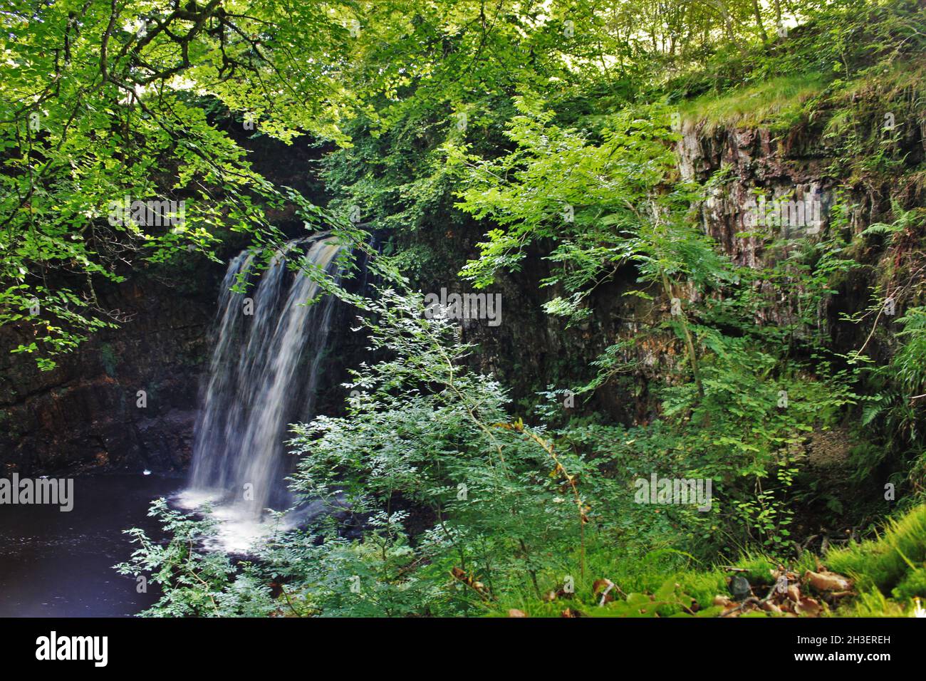 Dalcairney Falls - Dalmellington - Schottland Stockfoto