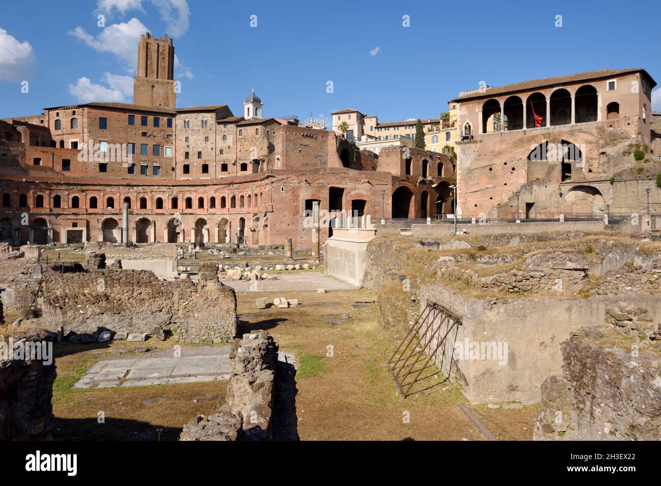 Trajan's Forum and Market, Rom, Italien Stockfoto