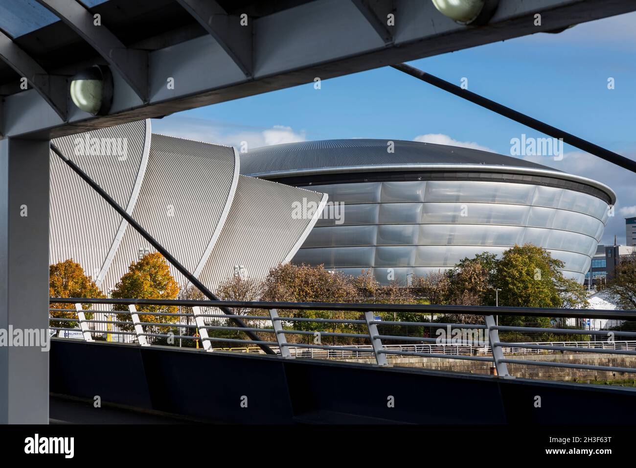 COP 26, Clyde Auditorium und SSE Hydro, Veranstaltungsort der UN-Klimakonferenz UK 2021, Scottish Event Campus (SEC), Glasgow, Schottland, Großbritannien Stockfoto