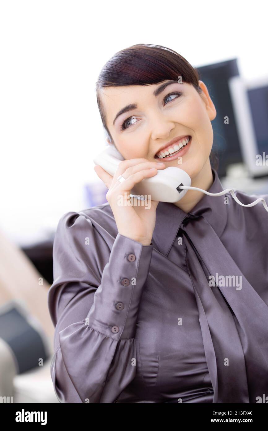 Mitarbeiter des Kundendienstes Stockfoto Mitarbeiter des Kundendienstes Stockfoto