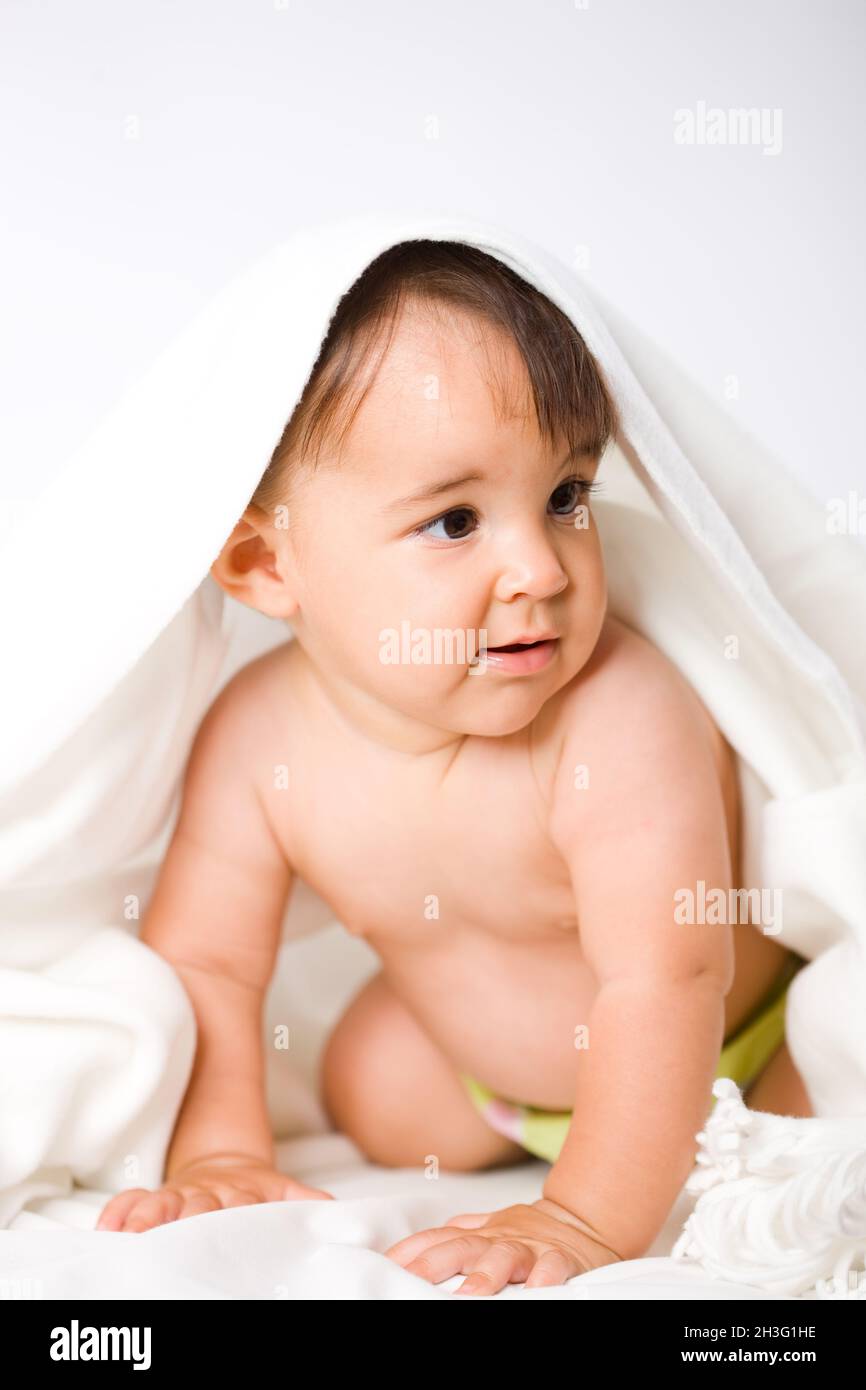 Baby-Porträt Stockfoto