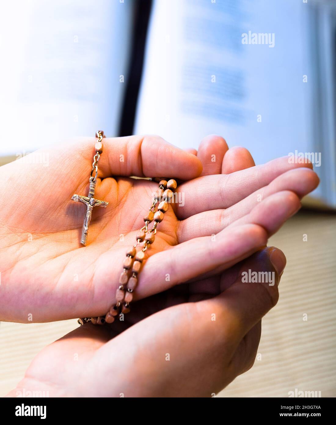 Gottesdienst Stockfoto