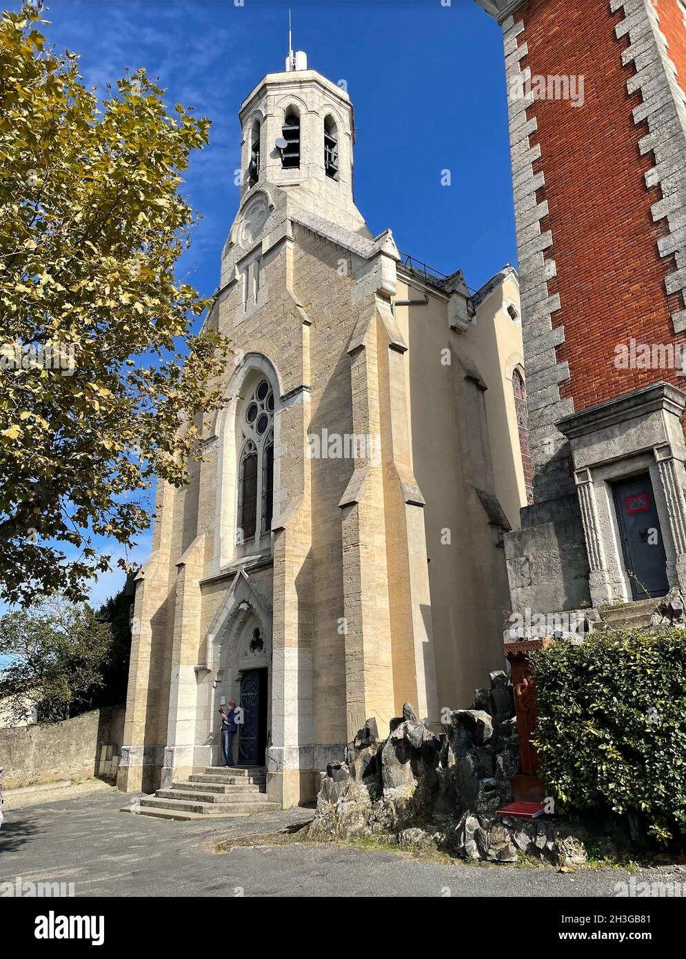 VIENNE, Isère, Frankreich. Chapelle Notre Dame la Salette. Foto: Tony Gale Stockfoto