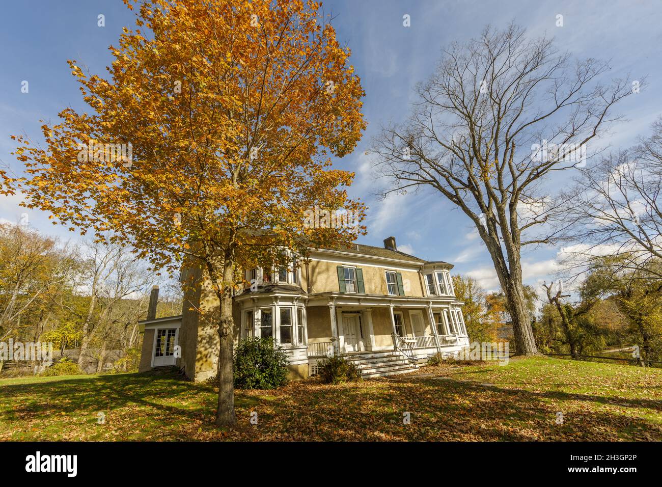 Homestead, Waterloo Village, Stanhope, New Jersey, USA Stockfoto