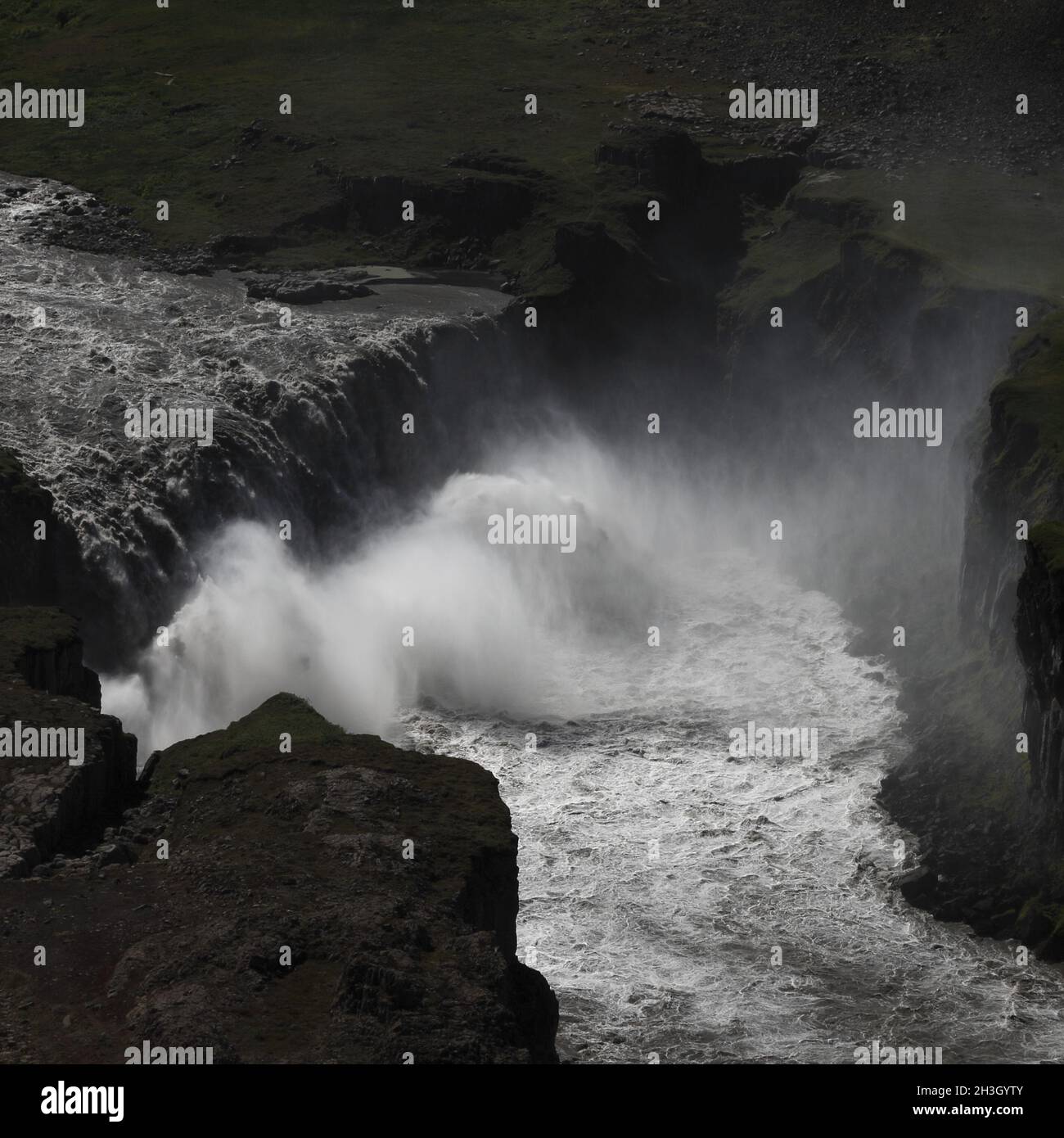 JÃ¶kulsÃ¡rgljÃºfur Stockfoto