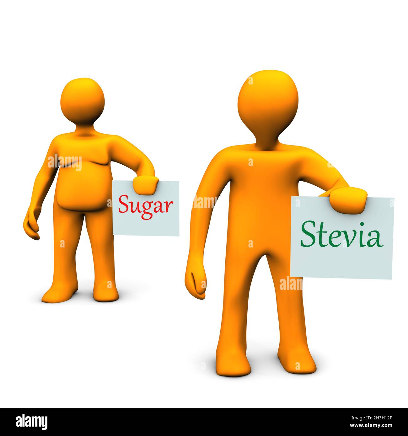Stevia Sugar Stockfoto