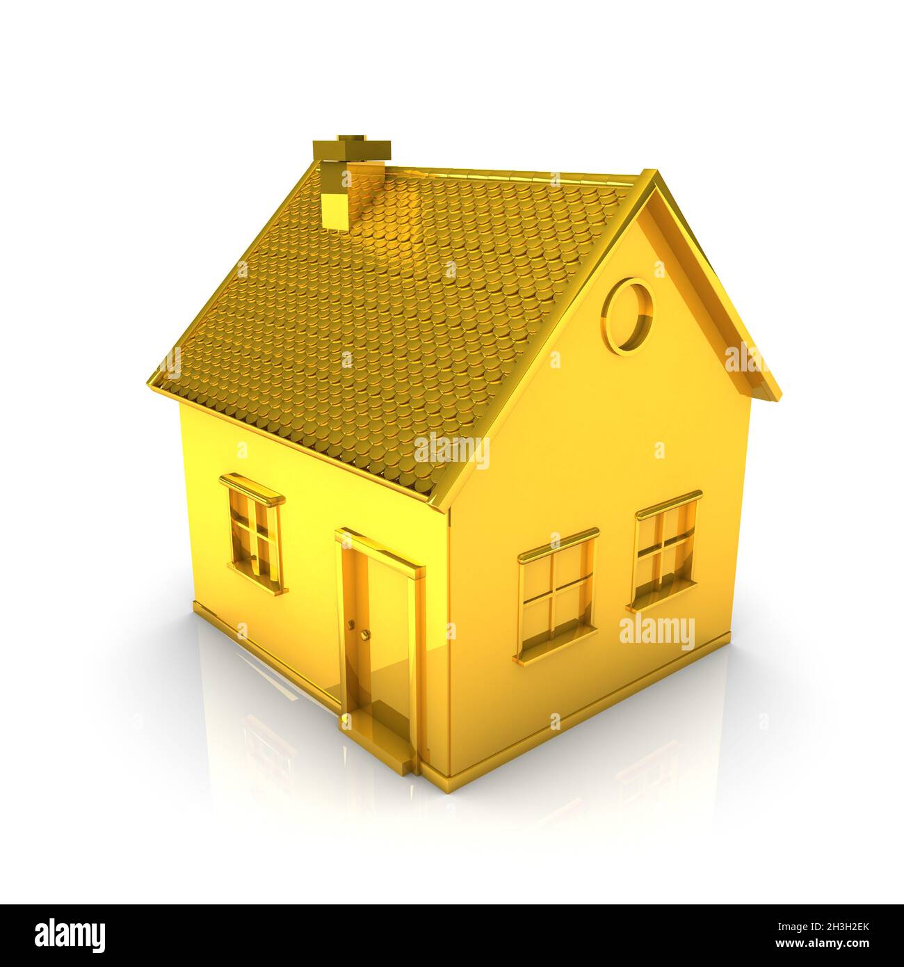 Golden House Stockfoto